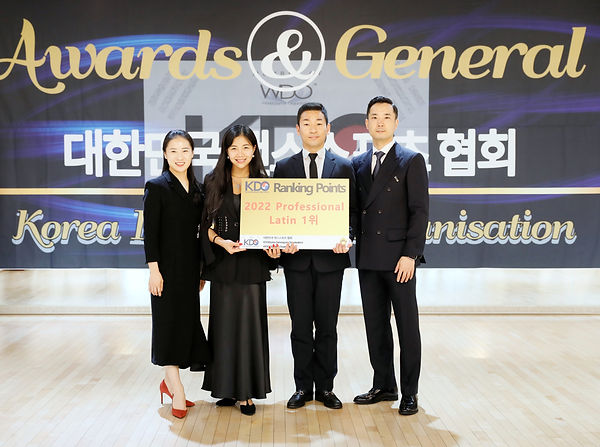 22 KDO랭킹포인트 프로라틴1위 - 김용.김문정