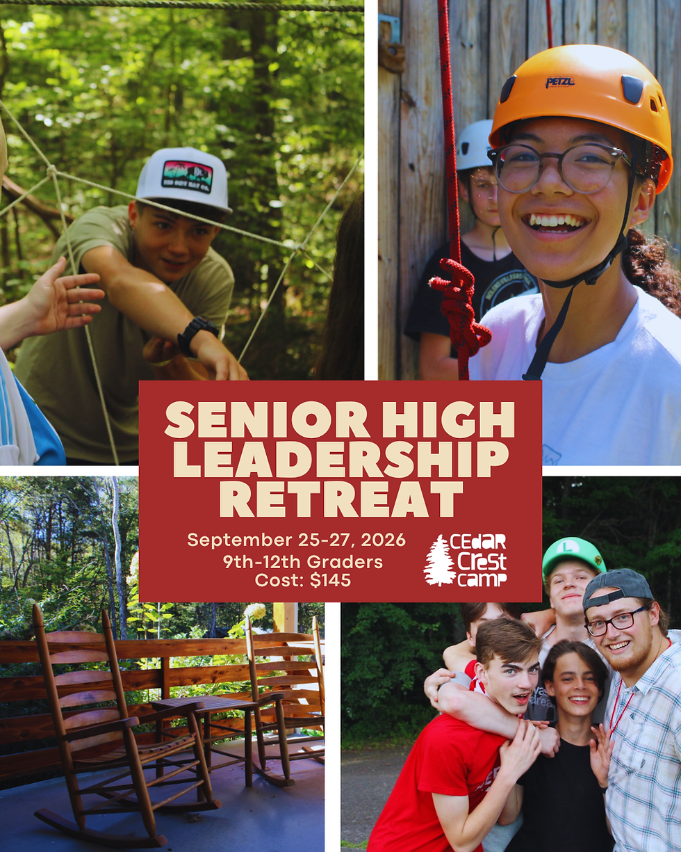 Senior High Leadership Retreat
