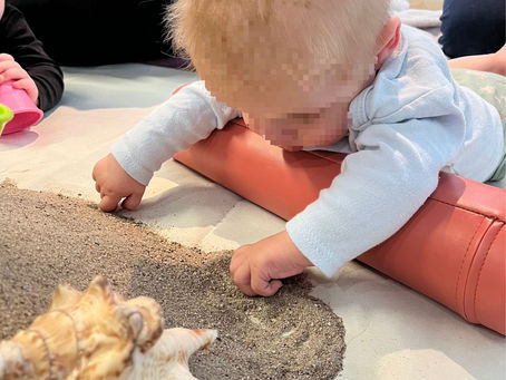 Noch einmal Sommerluft atmen, Sand spüren und staunen.