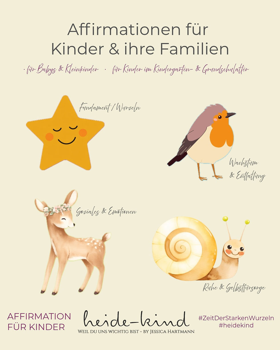 Affirmationen für Kinder