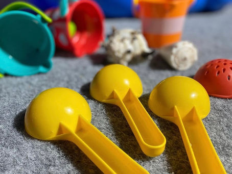 Eimerchen, Kellen, Muscheln –