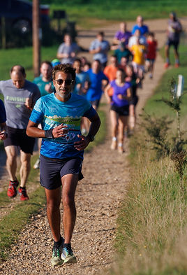 Runners during the Panshanger Park Run