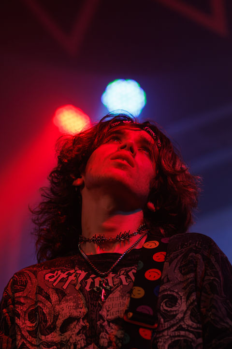 Portrait photo of lead guitarist 