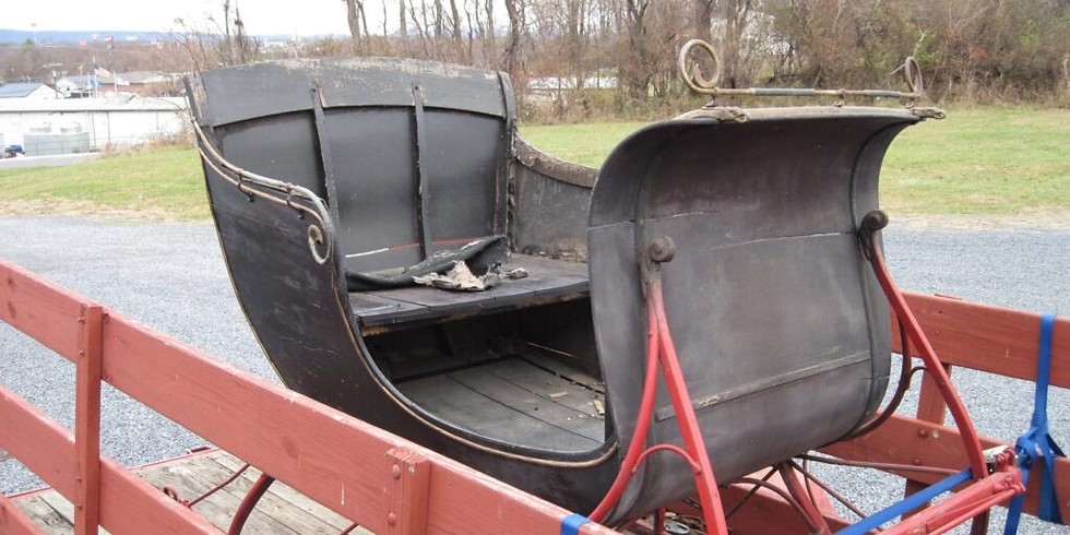 Vintage charm awaiting once classic car upholstery work is done