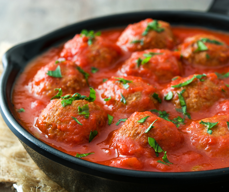 Sola Osteria Ridgewood NJ – Italian Meatballs in Tomato Sauce.png