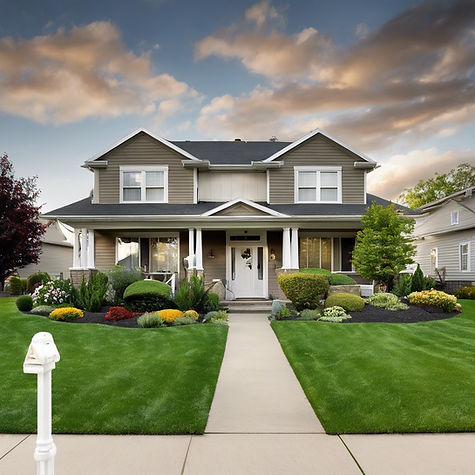 neat, clean, front yard, lawn, landscape.jpg