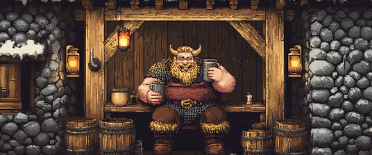 udarkara_A_fat_viking_innkeeper_laughing_rising_a_mug_of_bear_p_d82a4f33-063f-47c6-b5d6-2e1455dd1ca7.png