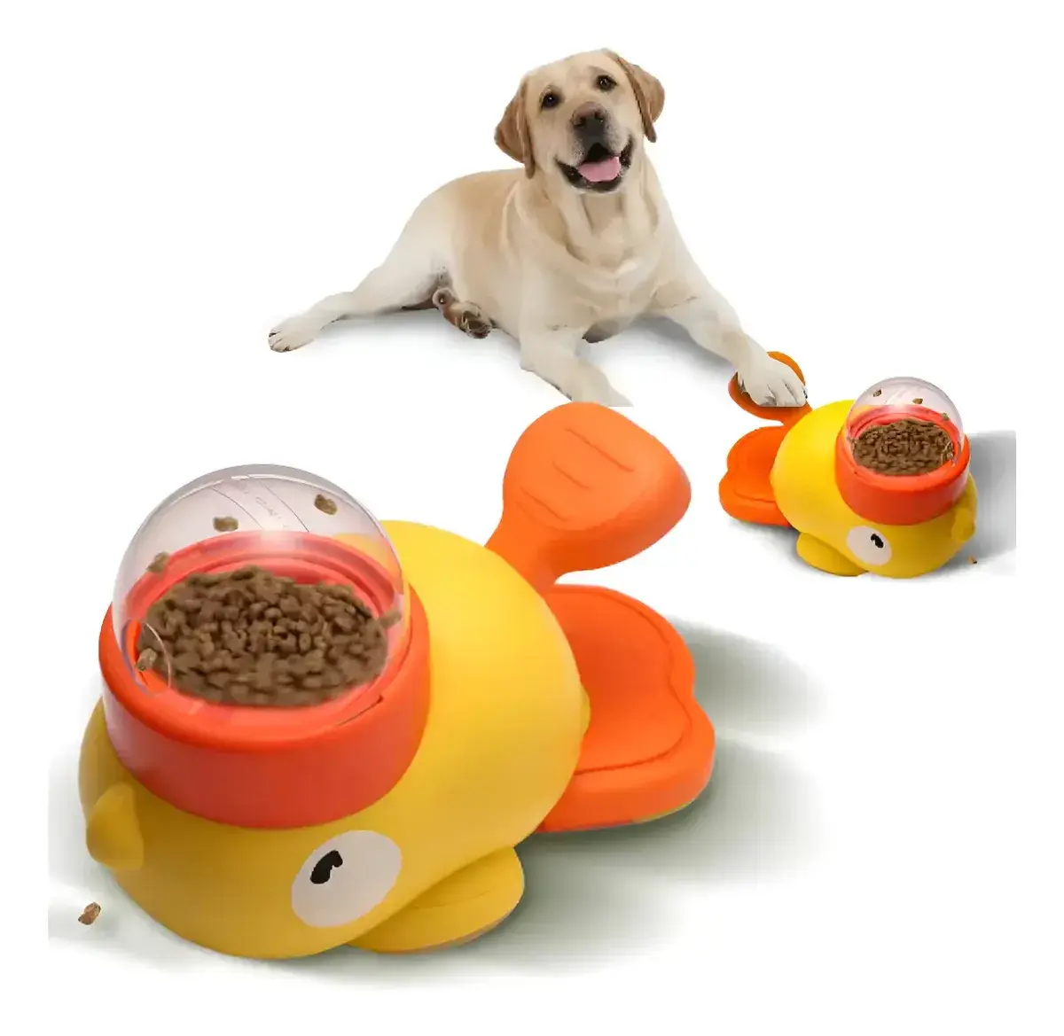 Brinquedo Pato Dispensador de Petiscos AMANIMALE