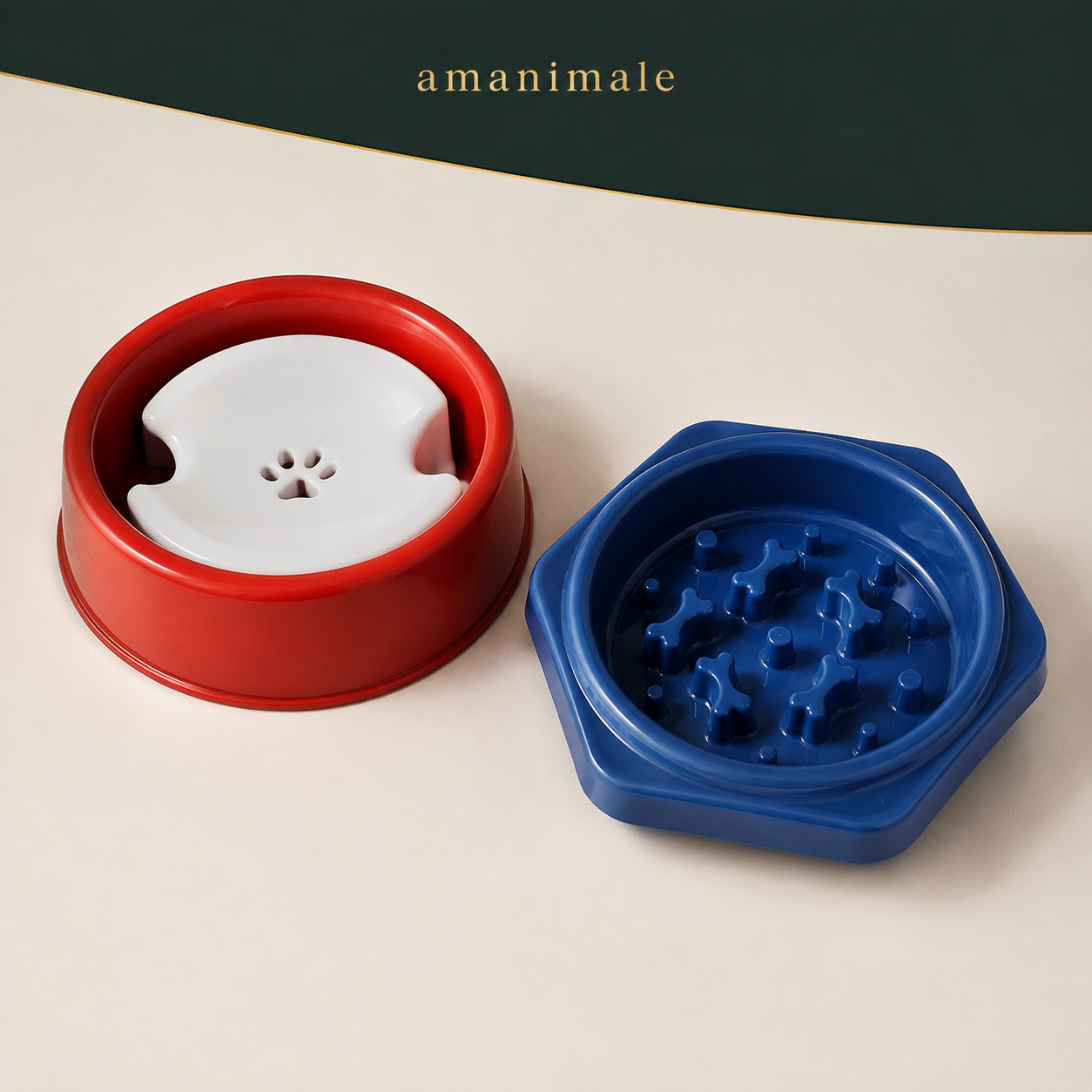 Comedouro + Bebedouro Amanimale