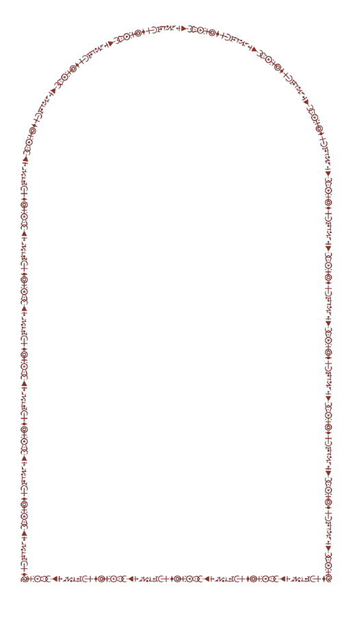 Ornamental arch frame design