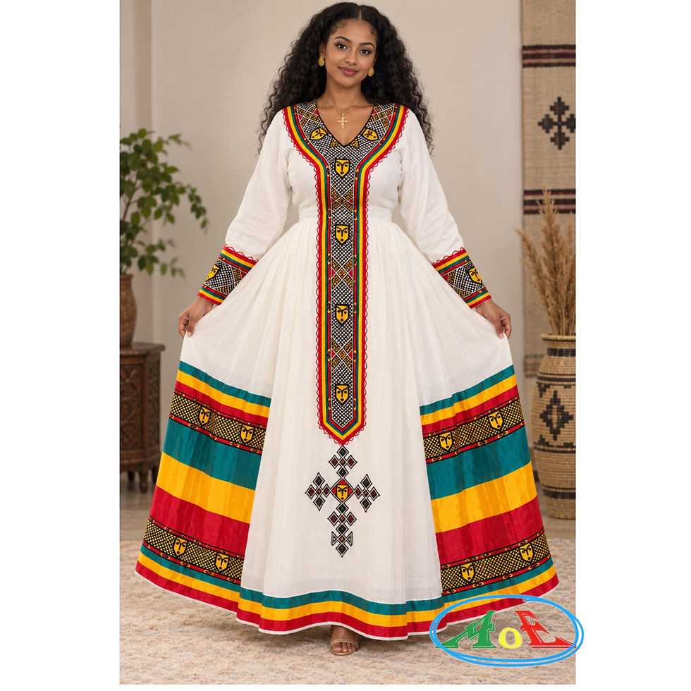 Thumbnail: Ethiopian Tibeb Cross-inspired front design
