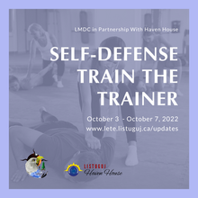 Self-Defense Train the Trainer