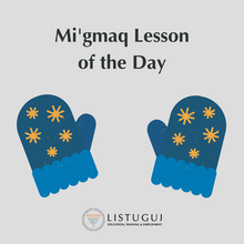 Mi’gmaq Lesson of the Day