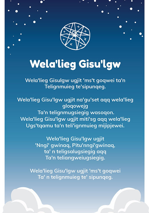 Wela'lieg Gisu'lgw