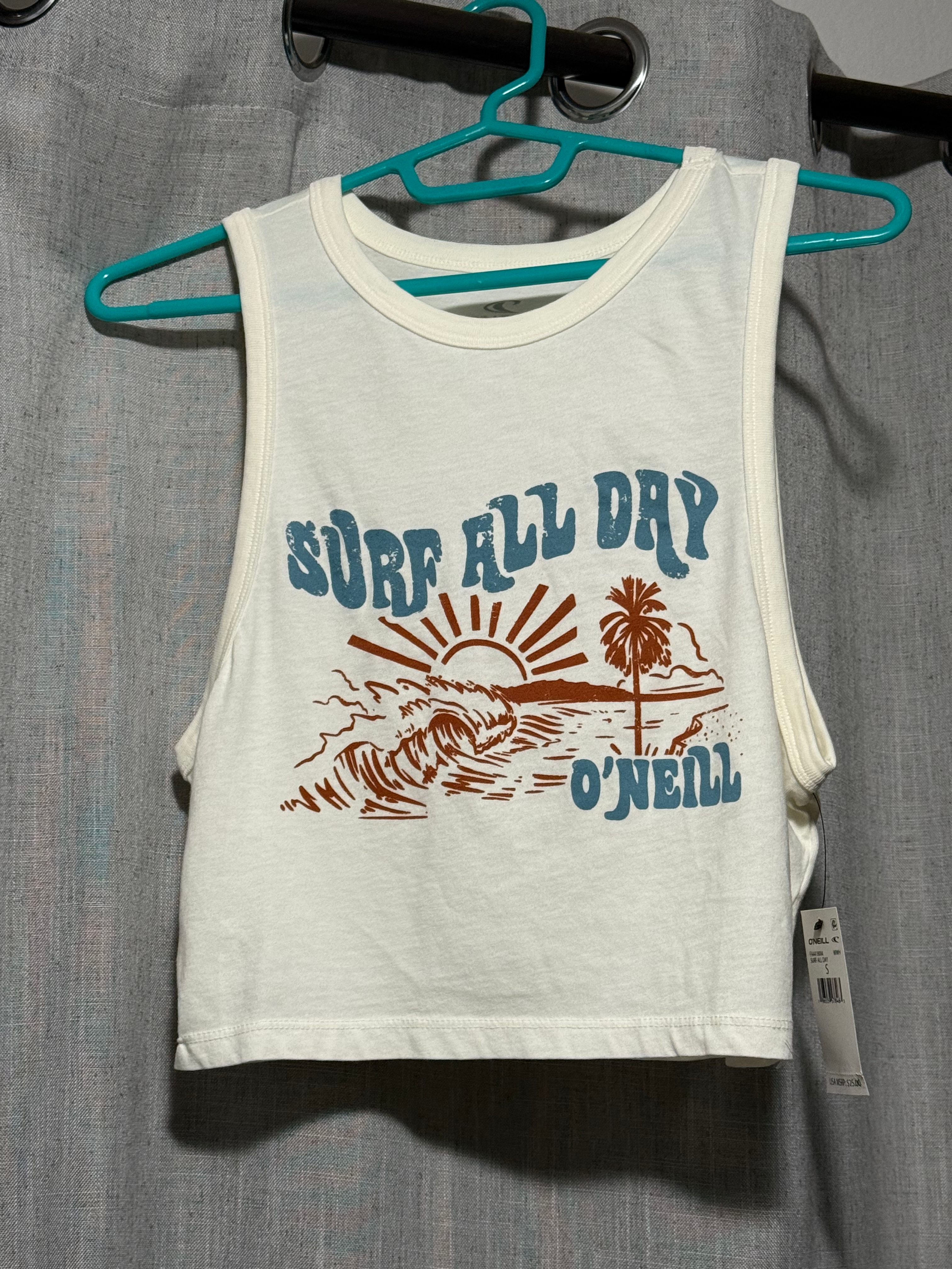 O'Neill Kids White Surf Tank Top