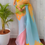 Thumbnail: Multi Color Elegant Bollywood Inspired Designer Sari for a Chic  Ethnic Look De