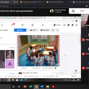 FINALIZADA A PRIMEIRA SEMANA DO CURSO REDES SOCIAIS E EDUCAÇÃO