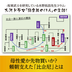 【第５話】母性愛か先物買いか？　頼朝支えた比企尼 (2022年3月11日 投稿）