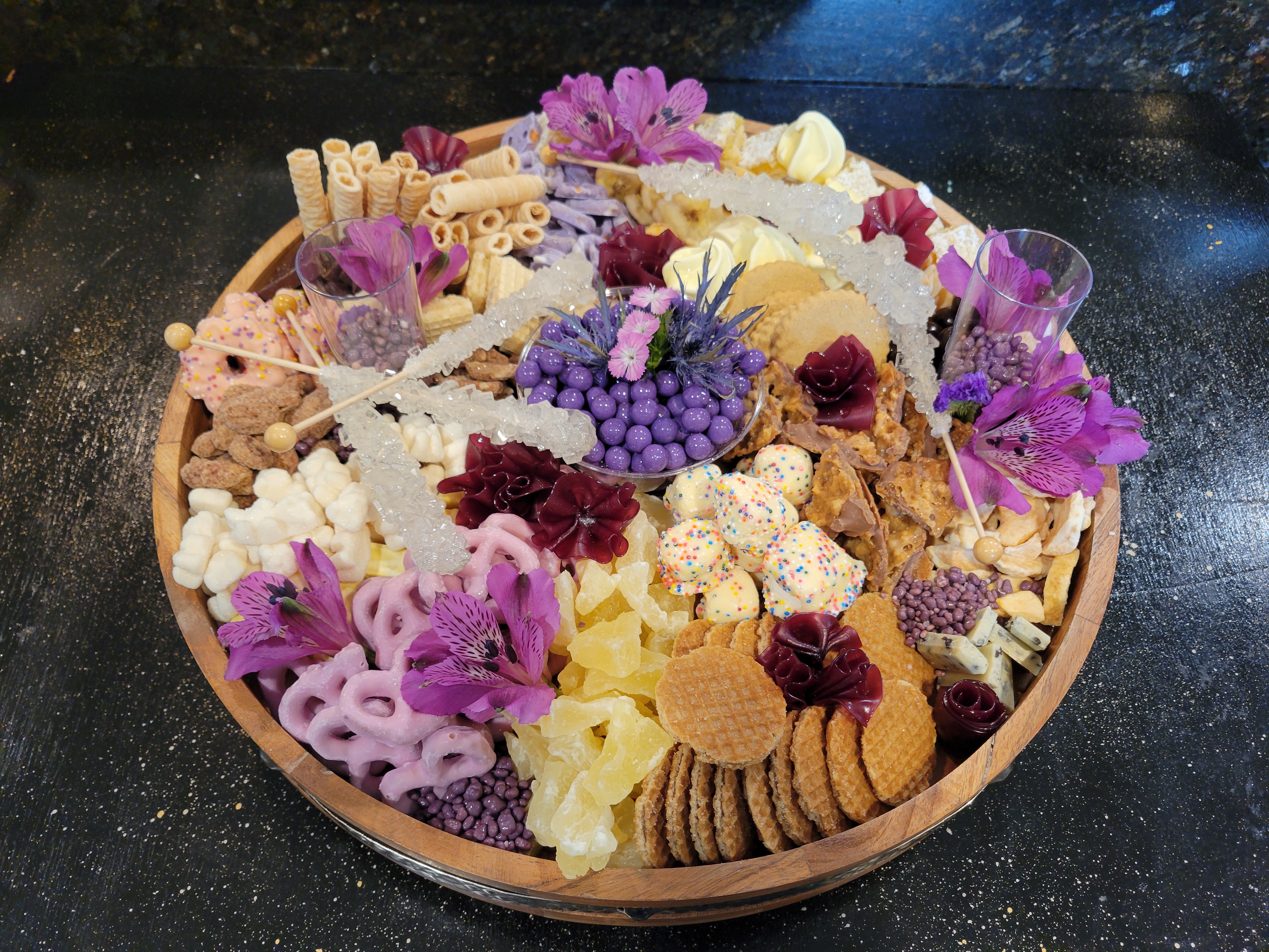 Arranged Food and Objects