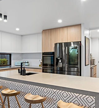 Peregian house - inside kitchen lights2.jpg