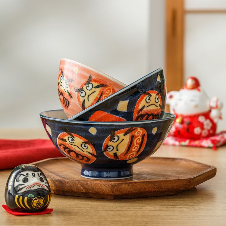 Thumbnail: 2 PCS OF JAPANESE RICE BOWL-5.5" 日本飯碗