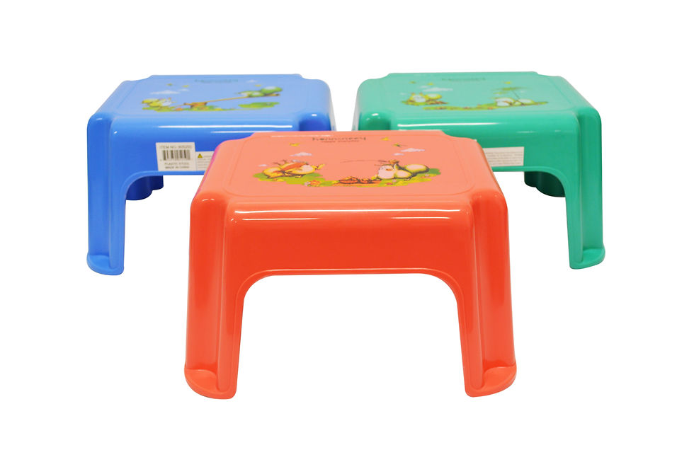 #805250 PLASTIC STOOL-PW656 塑膠小肥凳