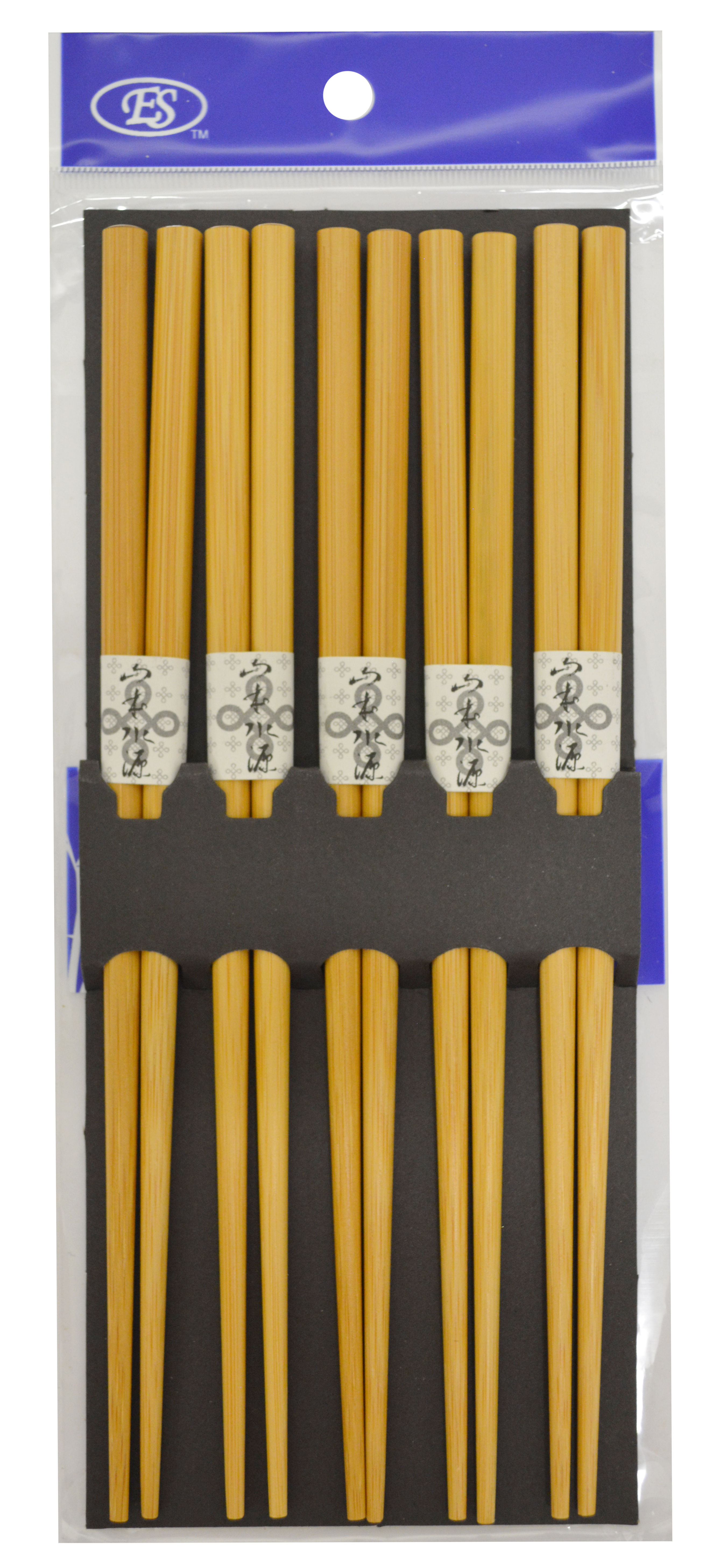 #801835 JAPANESE BAMBOO CHOPSTICKS- 5 PAIRS 日本竹筷 5 雙