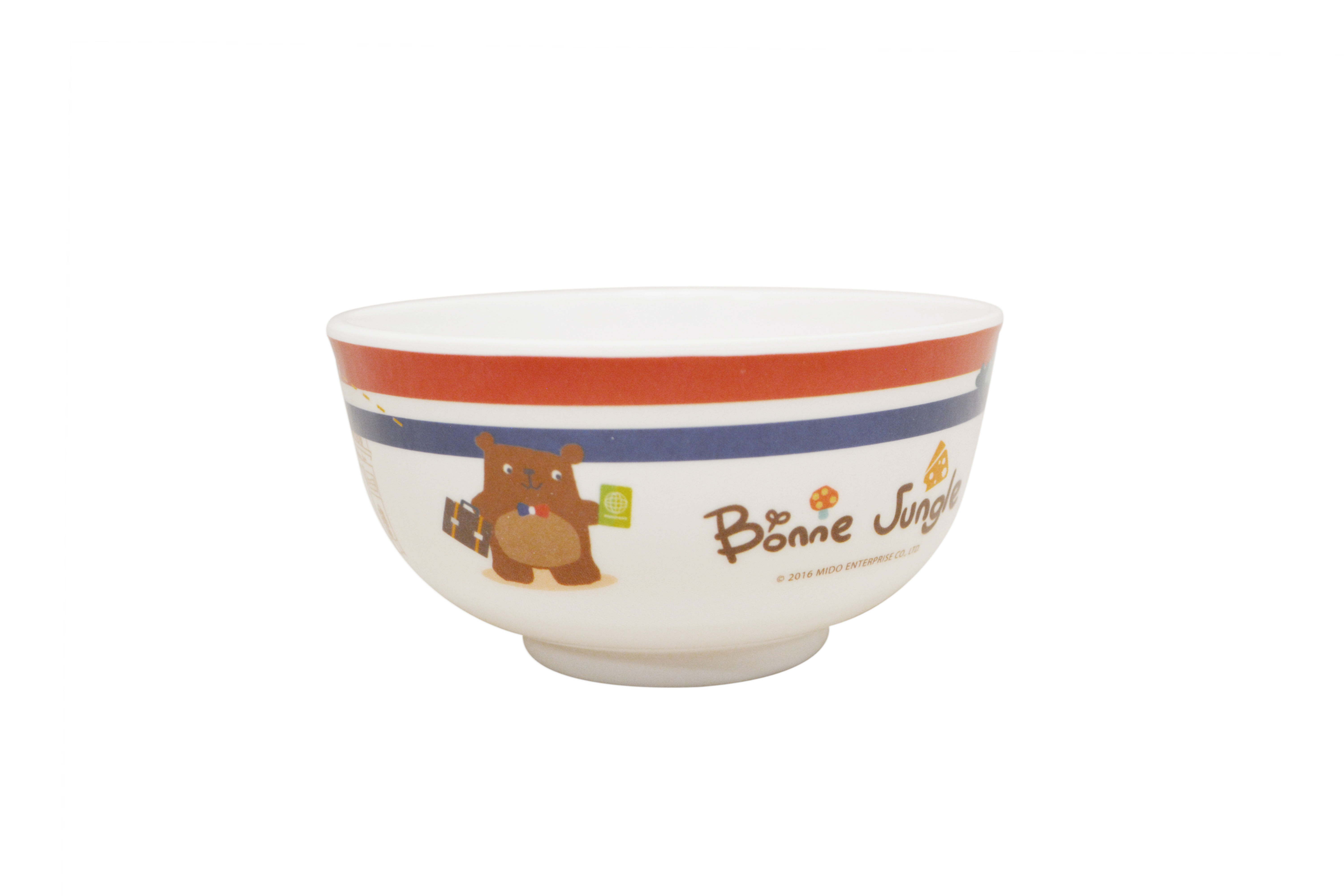#807750 MLM BONNE JUNGLE BOWL-5" 兒童飯碗熊