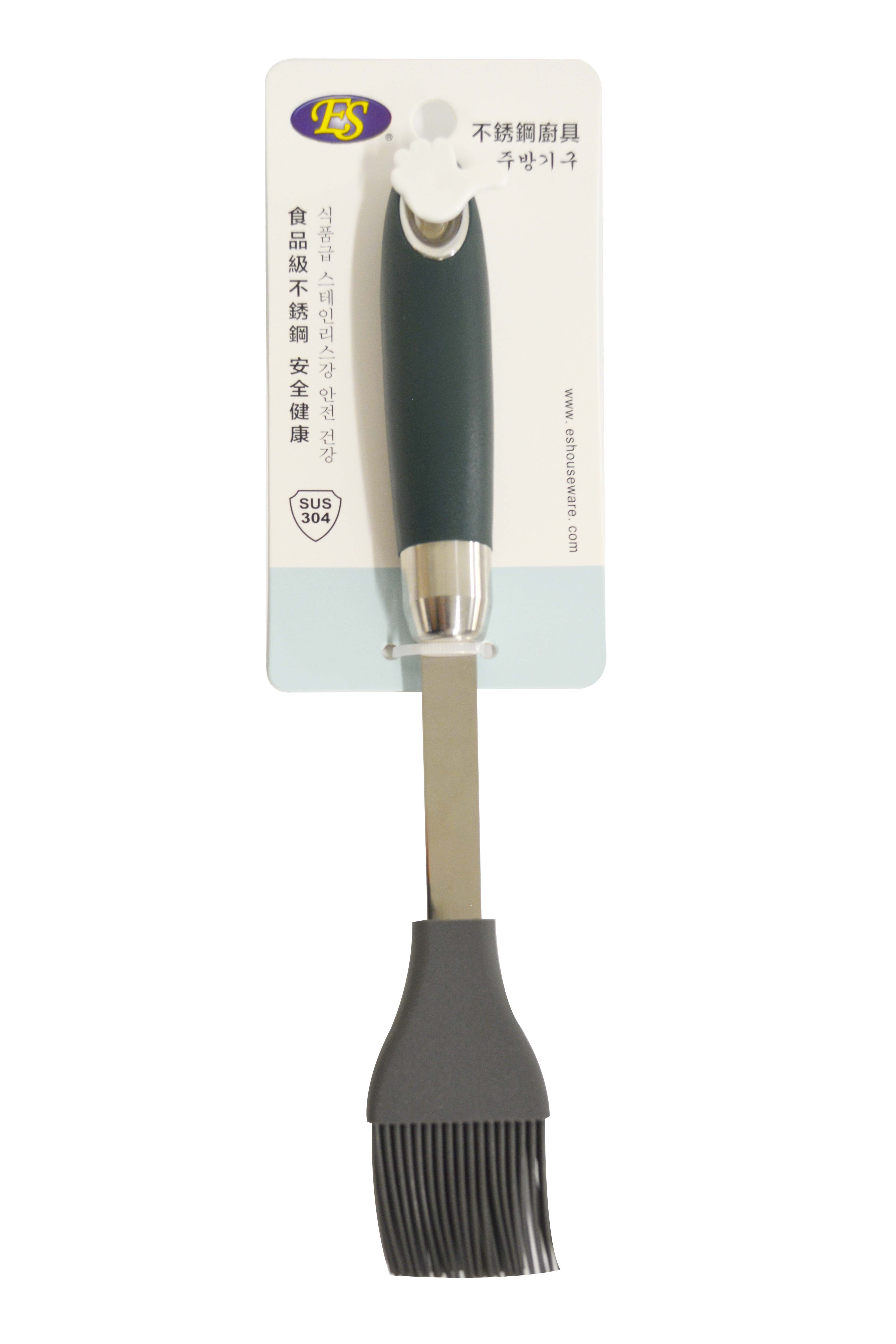 #801165 SILICON OIL BRUSH 304 不銹鋼雅韵矽膠油刷