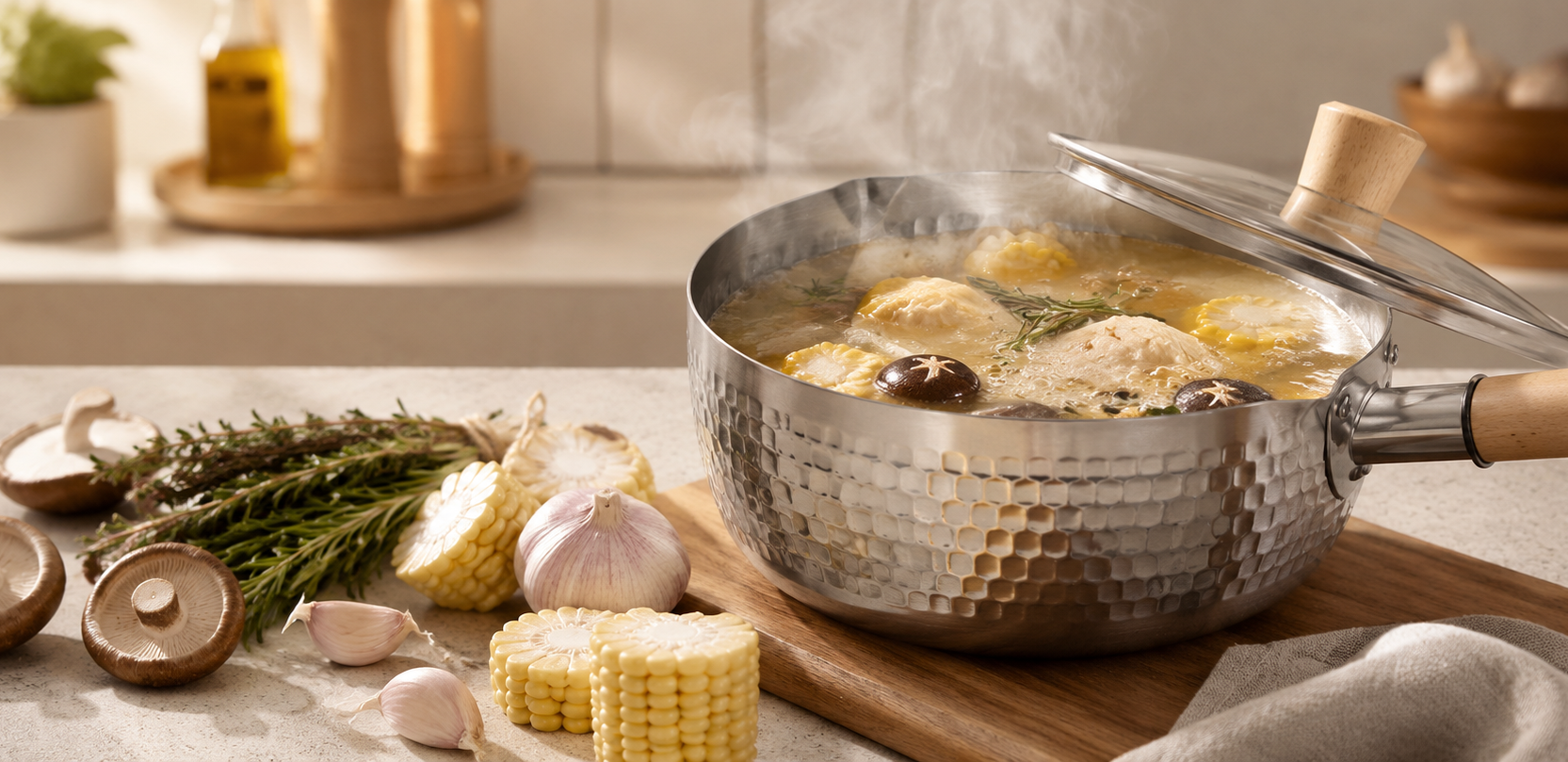 Soup Pots & Saucepans banner 