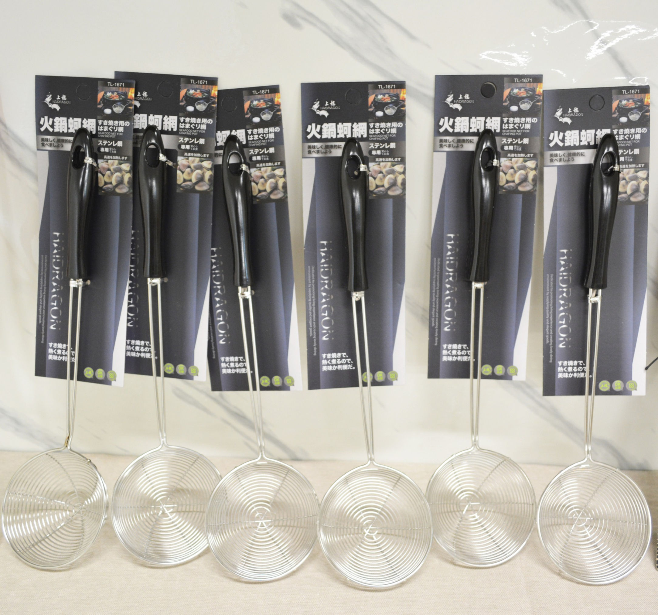 6 PCS * S/S HOT POT SKIMMER