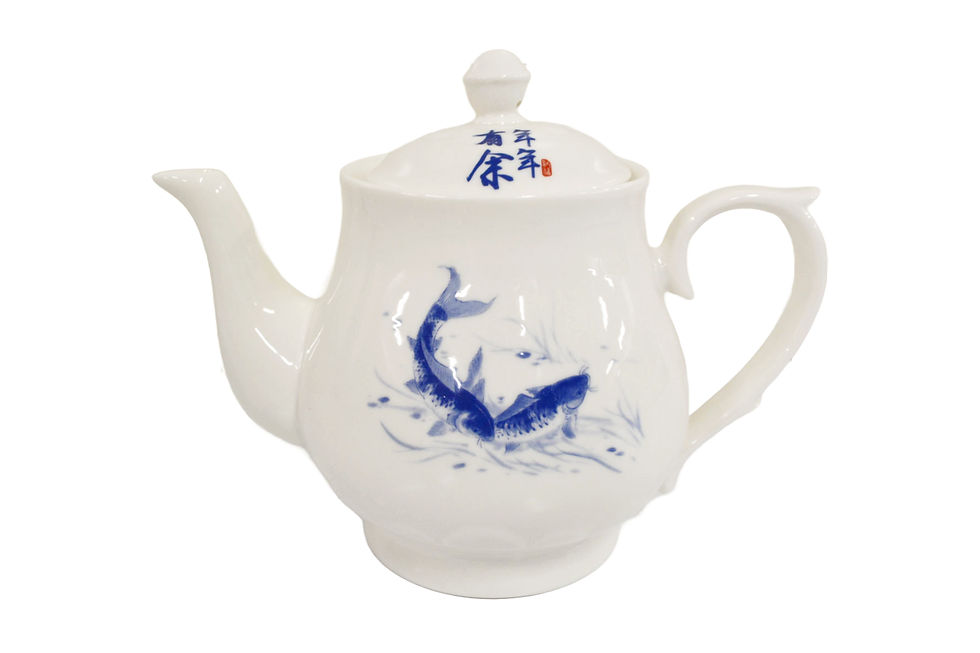#802940 TEA POT-FISH 魚茶壺(1 SET)