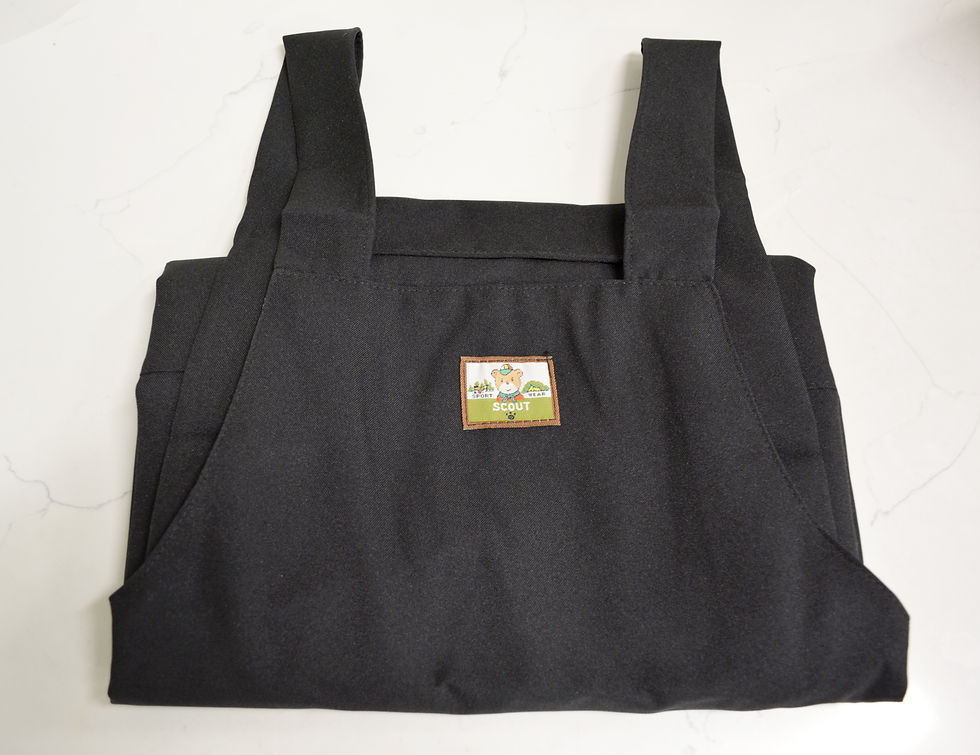 Thumbnail: 5 PCS OF KITCHEN APRON, #805171 雙層日式全身圍裙 MADE IN TAIWAN (MIXS)