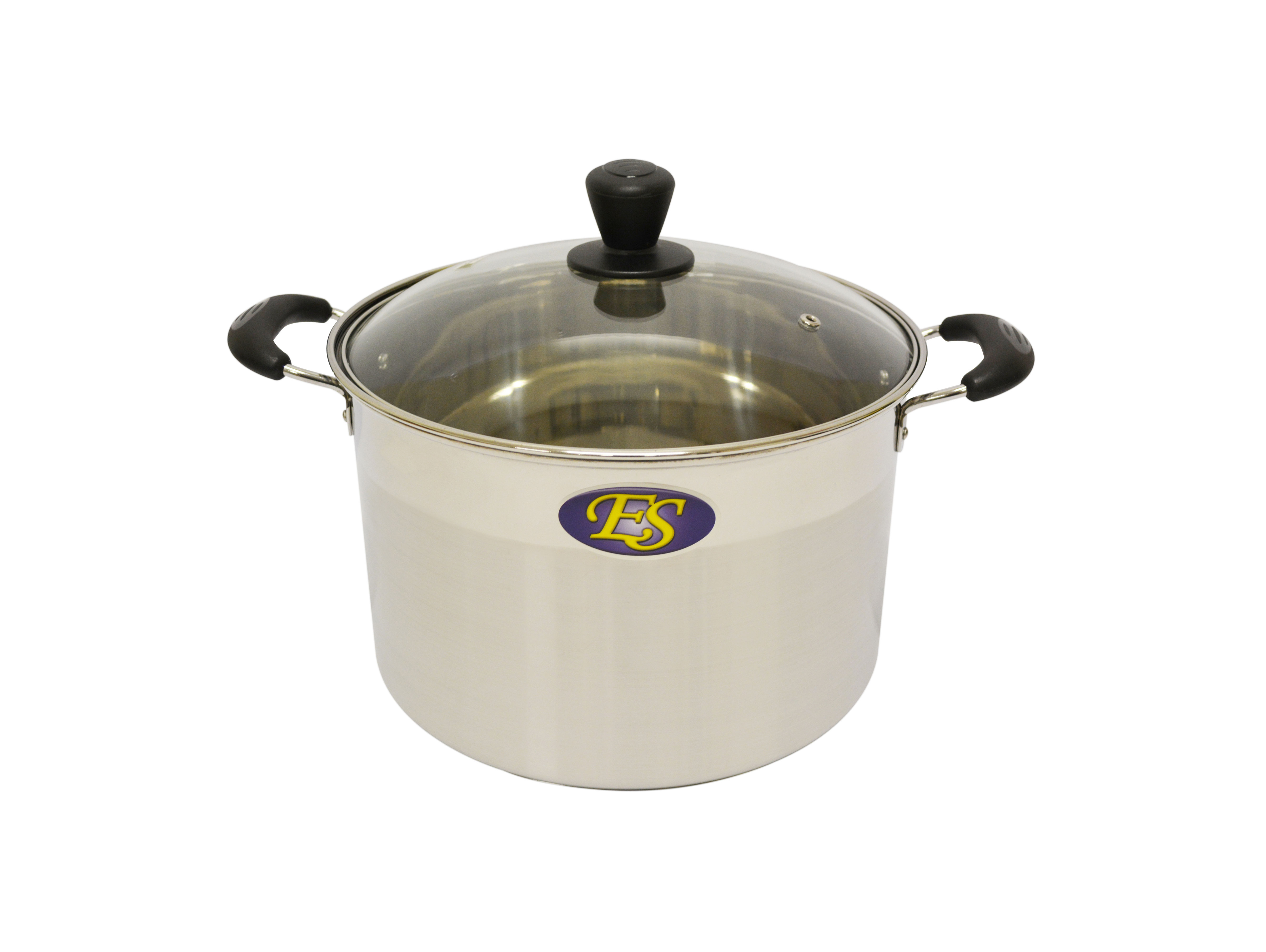 【ES】18 CM STAINLESS STEEL COOKING POT - MID HIGH 不銹鋼中湯鍋