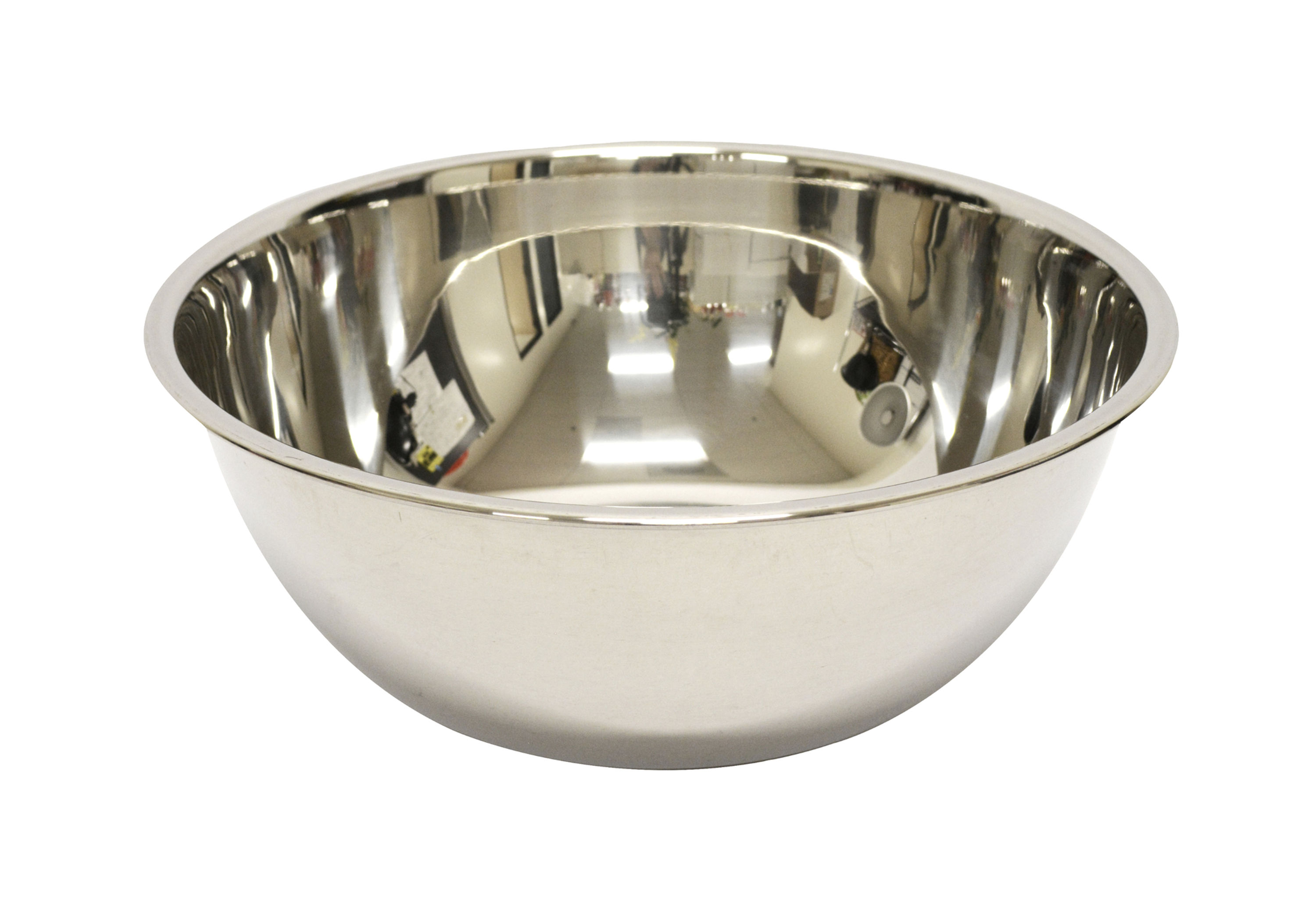 2 PCS OF 34 CM/13.3" STAINLESS STEEL MIXING BOWL - 0.8MM 不銹鋼調理盆 * 2 件