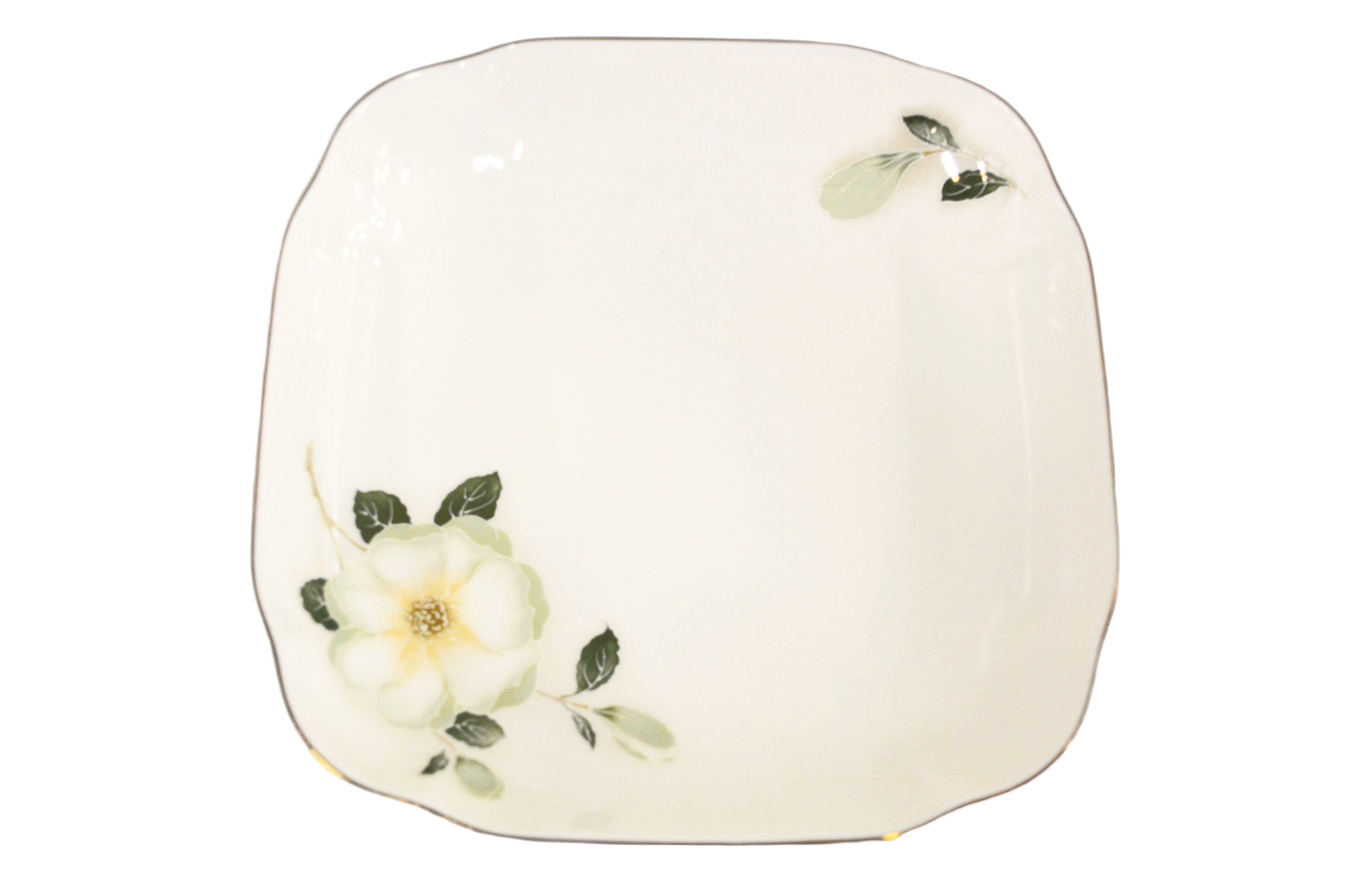 #821621 8"SQUARE PLATE 沁園春方盤