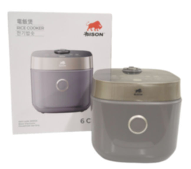 #809102  BISON RICE COOKER 電飯煲  (3L / 6CUPS, 600W)