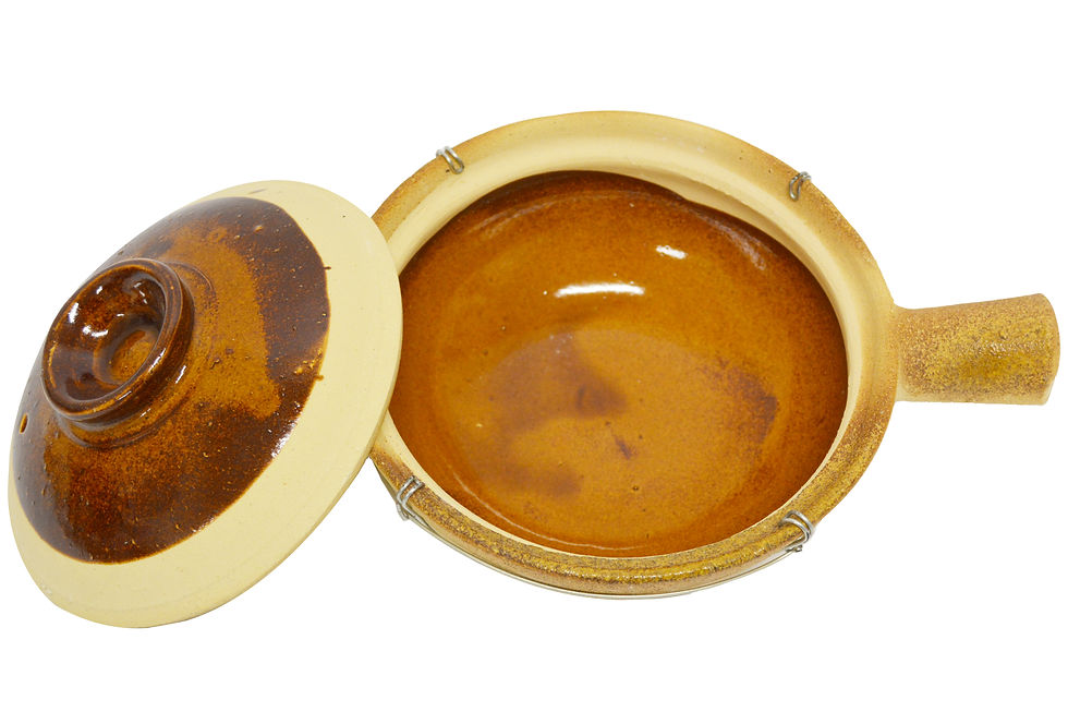 Thumbnail: CLAY POT - 21 CM 單柄土砂鍋3人份(SUITABLE FOR 3 PEOPLE)