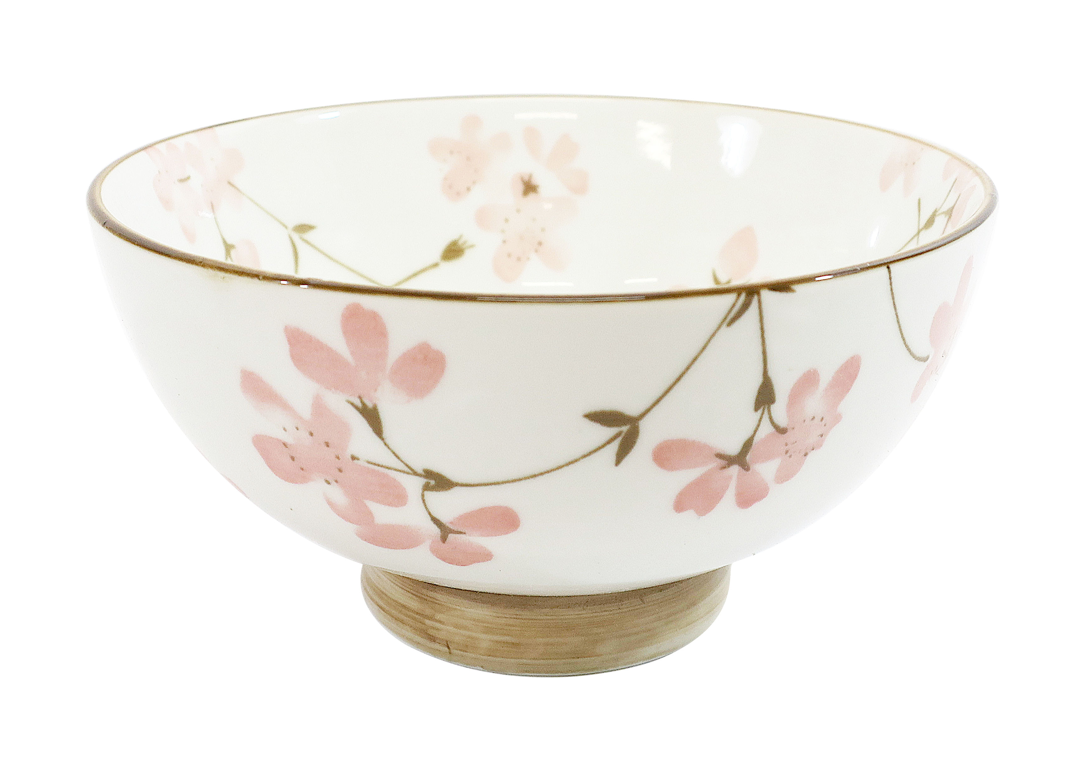 #807005 RICE BOWL- CHERRY BLOSSOMS-7" 櫻花飯碗(3 PCS)