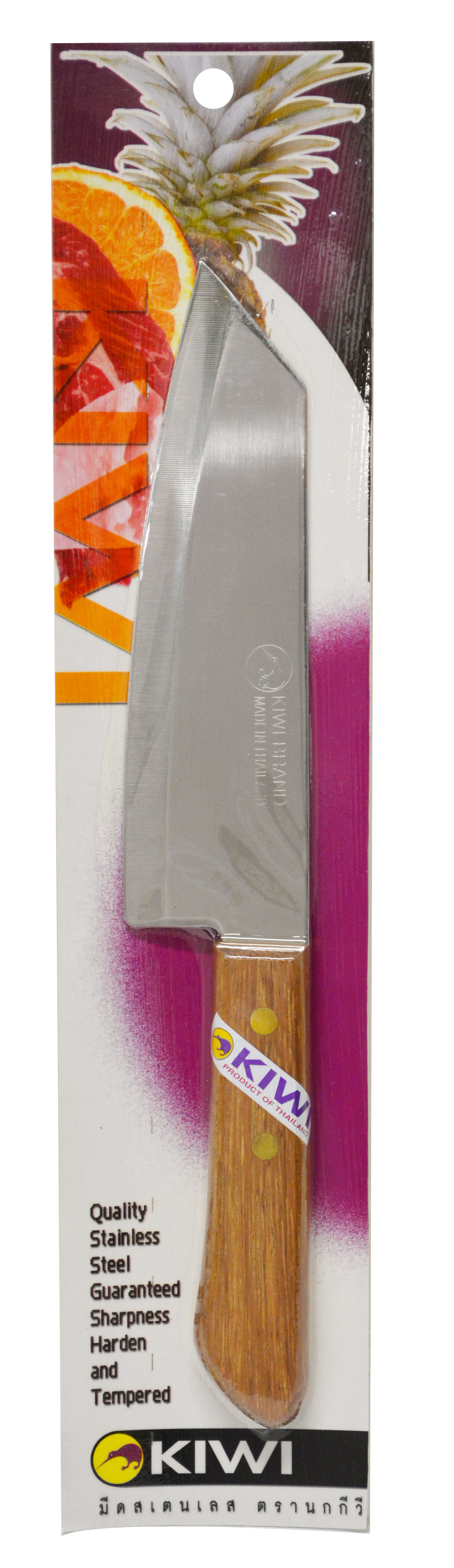 「KIWI」6 PCS OF KITCHEN KNIFE (KIWI #171) ﹛MADE IN THAILAND﹜泰國刀