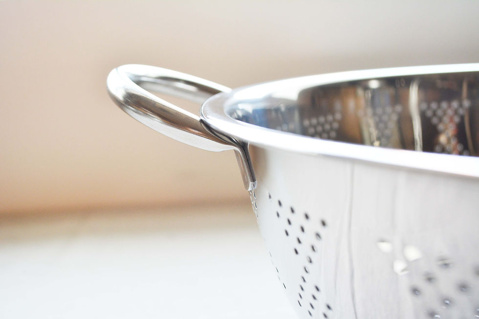 Thumbnail: 【ES】26 CM/10" HEAVY DUTY STAINLESS STEEL STRAINING BASKET 不銹鋼濾水籃