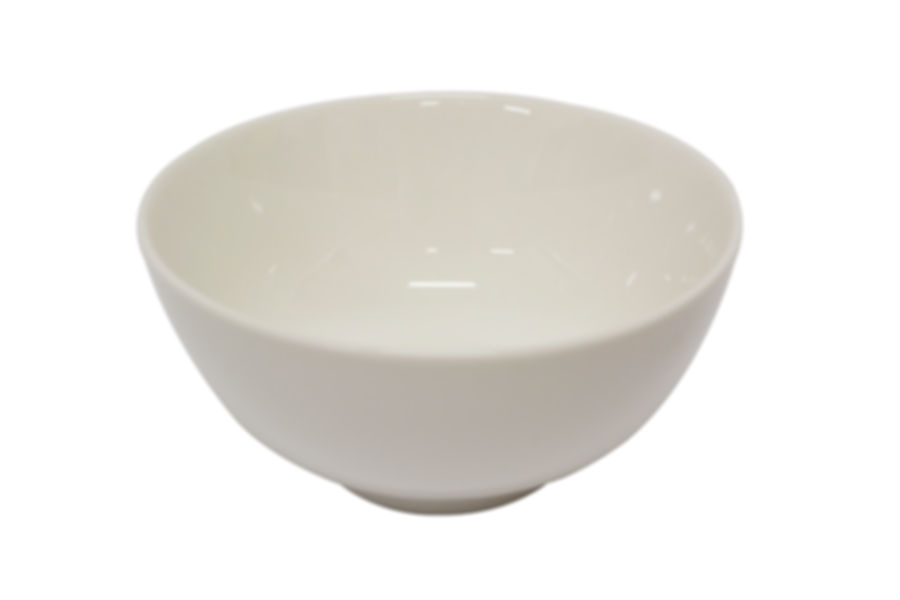 #802804 RICE BOWL-WHITE-6" 白瓷飯碗-強化瓷(6 PCS)