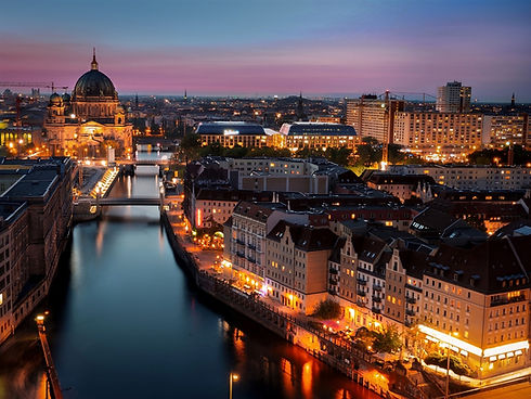 Berlin-Germany-night-city-lights-houses-