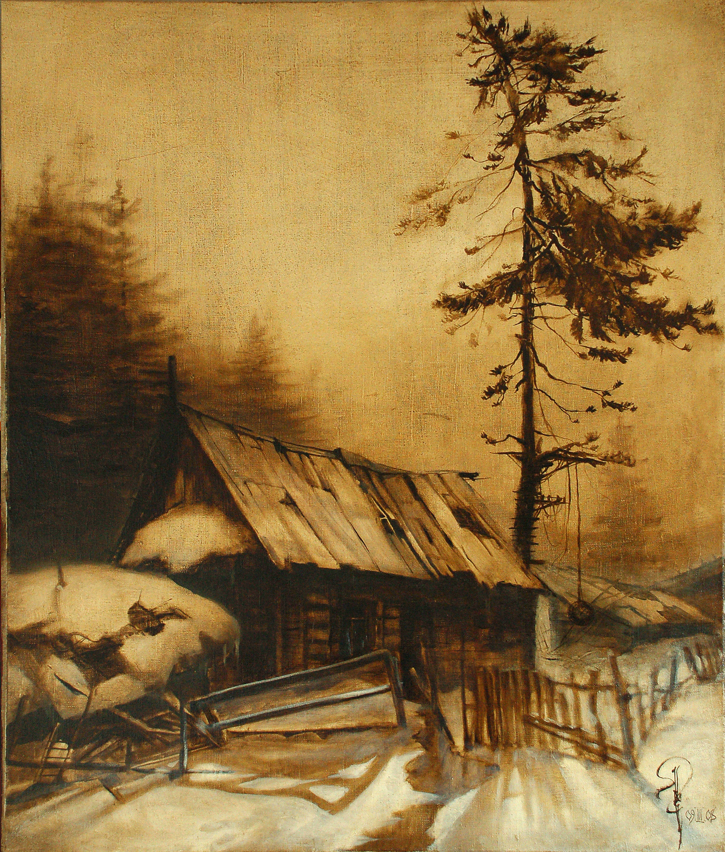 Siberian Village. Divnogorsk. 2008