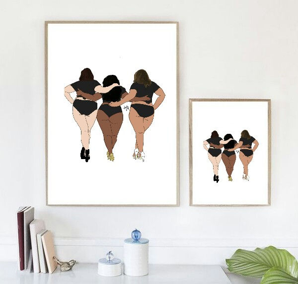 Thumbnail: Sister's That Slay | Art Print
