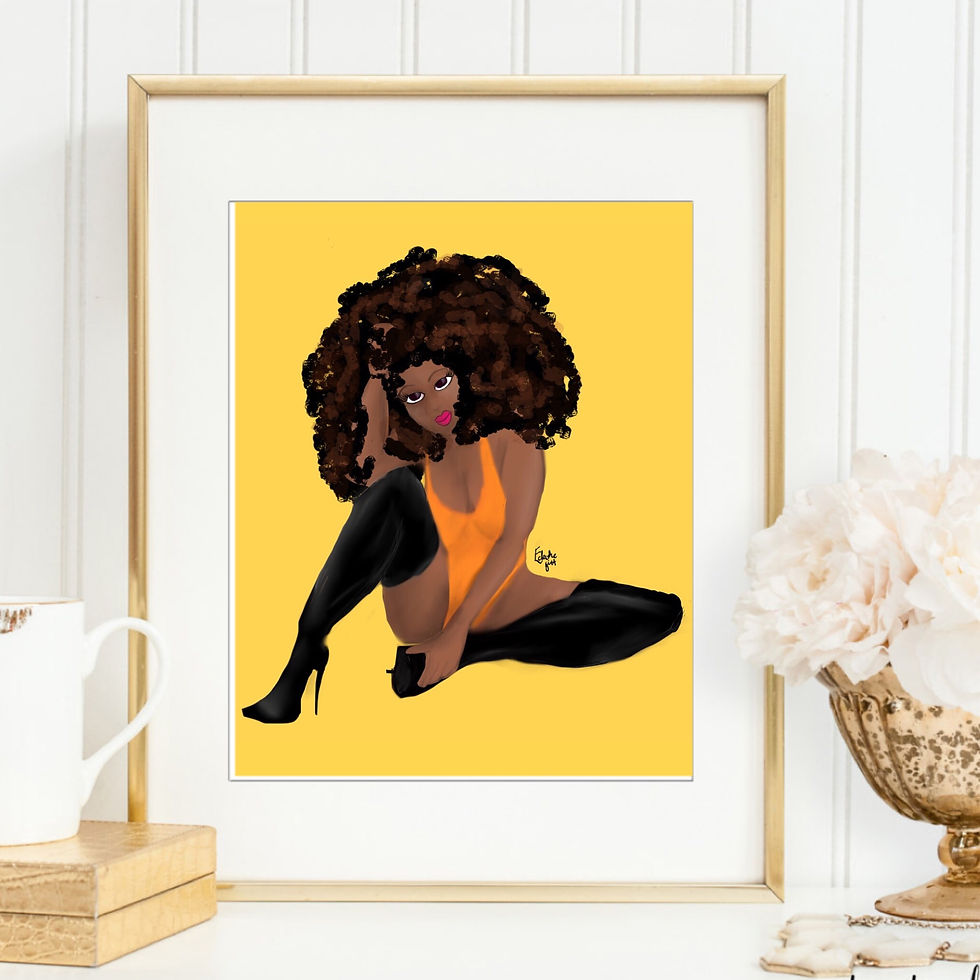 Thumbnail: Clementine | fine art print | body positive | various