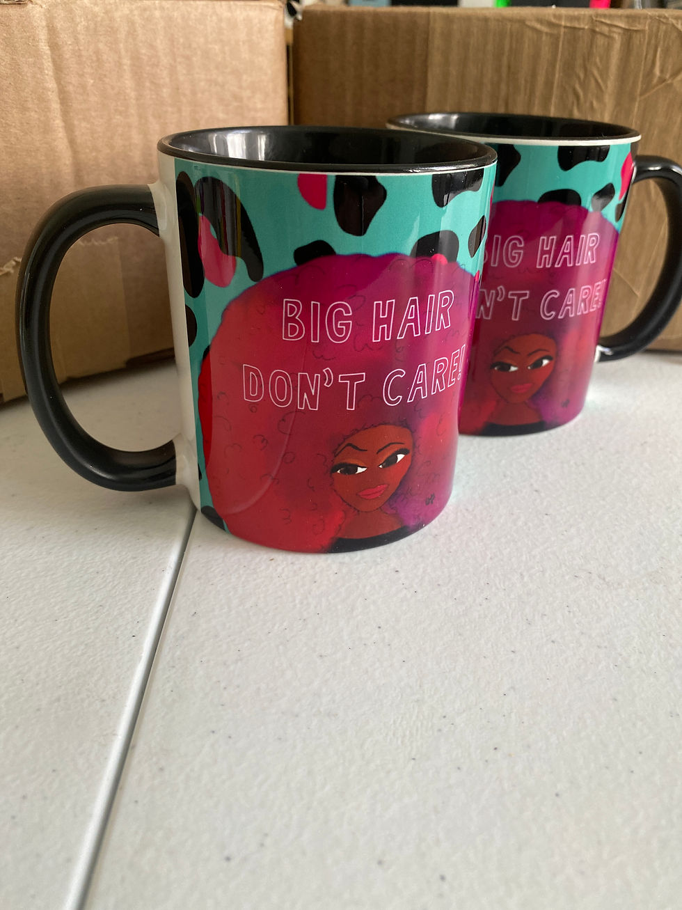 Thumbnail: Big Hair Don’t Care! | 11oz Mug 