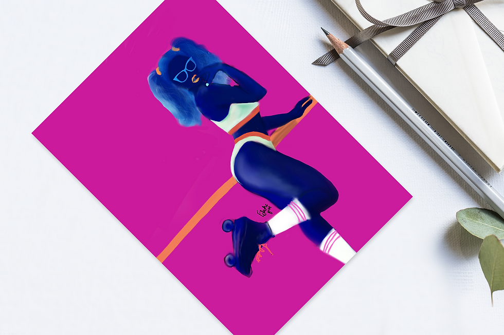 Thumbnail: Blow | Greetings card