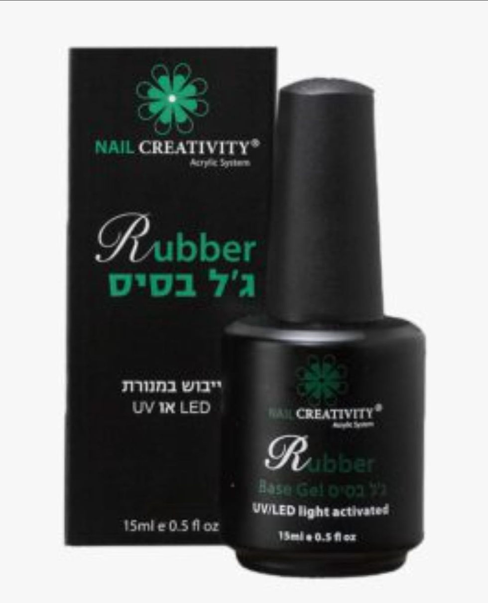 ראבר בייס ג'ל בסיס שקוף