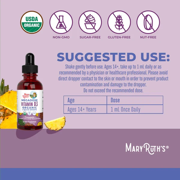 Thumbnail: Mary Ruth's Megadose vitamin D3 drops